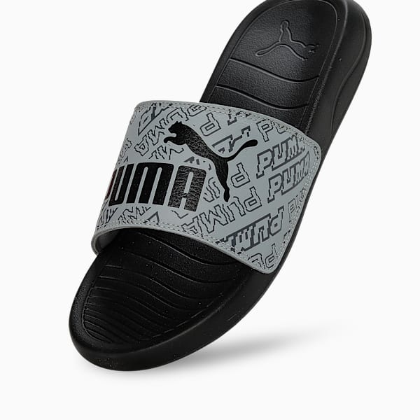 Pro Slides, PUMA Black-Cool Mid Gray-Cool Dark Gray, extralarge-IND