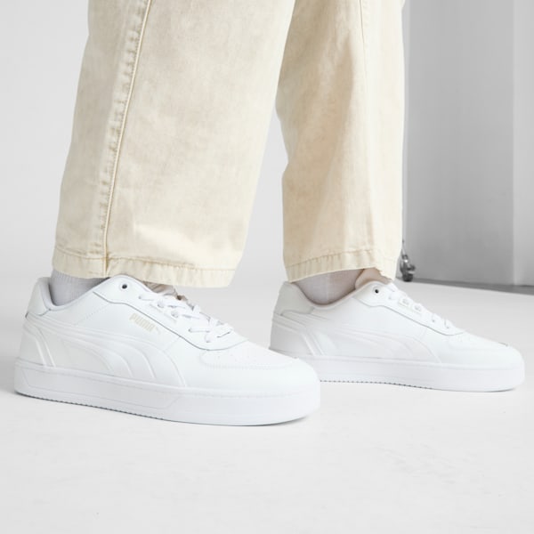 Tenis unisex Puma Caven 2.0 Lux, PUMA White-Cool Light Gray, extralarge