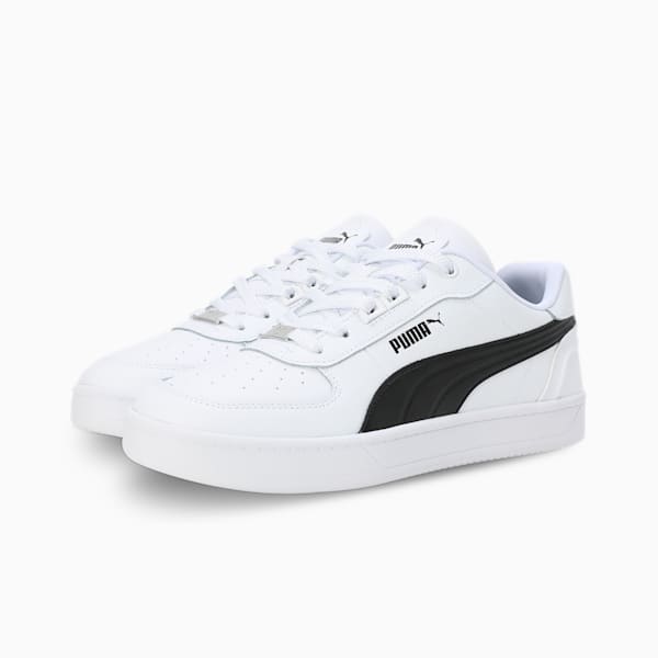 Caven 2.0 Lux Sneakers, PUMA White-PUMA Silver-PUMA Black, extralarge-IND
