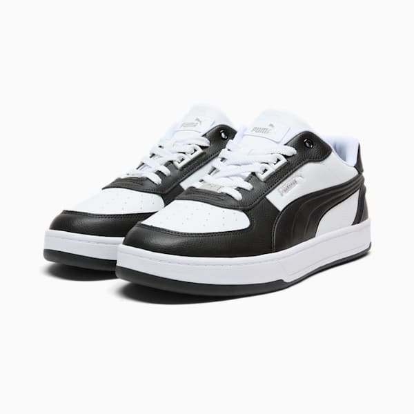 PUMA Caven 2.0 Lux Sneakers, PUMA Black-PUMA Silver-PUMA White, extralarge