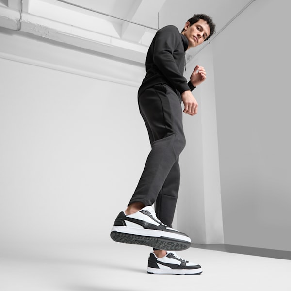 PUMA Caven 2.0 Lux Sneakers, PUMA Black-PUMA Silver-PUMA White, extralarge