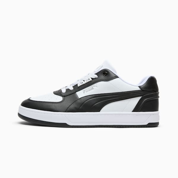Tenis unisex Puma Caven 2.0 Lux, PUMA Black-PUMA Silver-PUMA White, extralarge