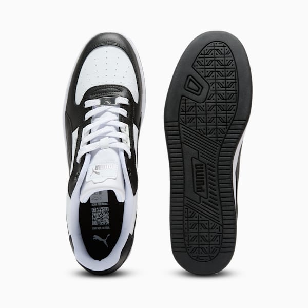 Tenis unisex Puma Caven 2.0 Lux, PUMA Black-PUMA Silver-PUMA White, extralarge