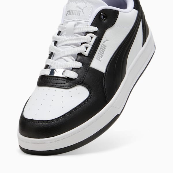 PUMA Caven 2.0 Lux Sneakers, PUMA Black-PUMA Silver-PUMA White, extralarge