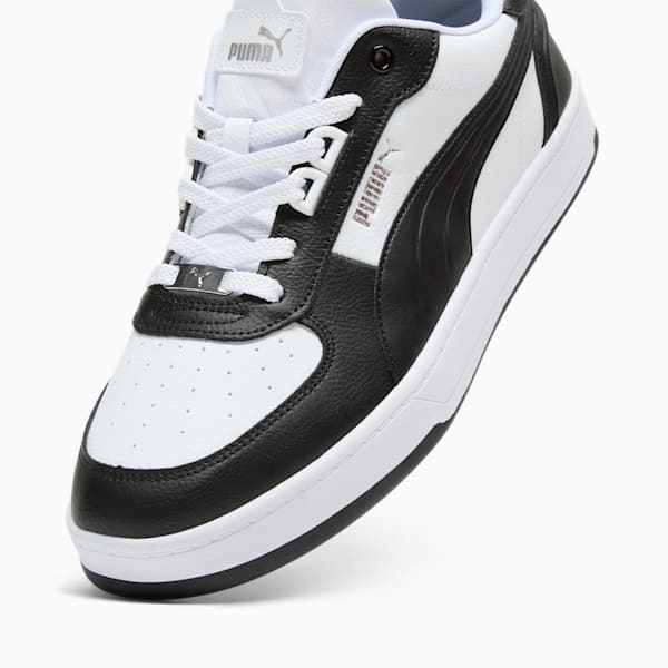 PUMA Caven 2.0 Lux Sneakers, PUMA Black-PUMA Silver-PUMA White, extralarge