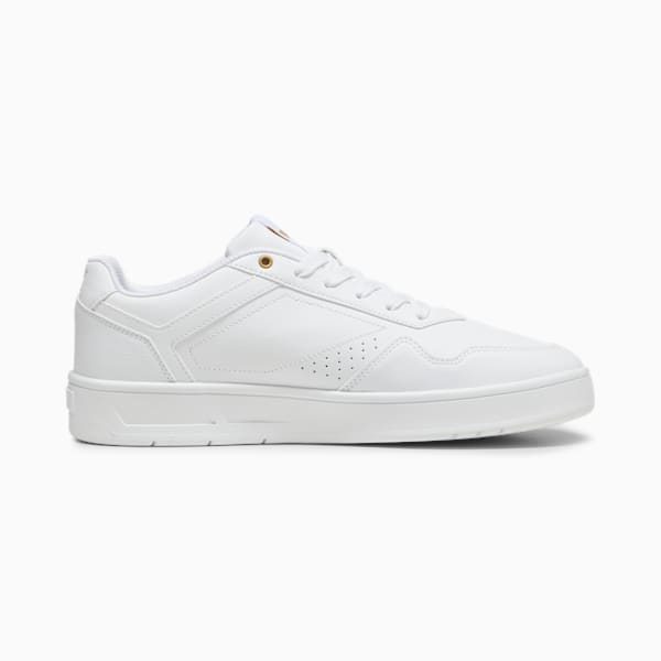 Court Classic Men's Sneakers, PUMA White-PUMA Gold, extralarge