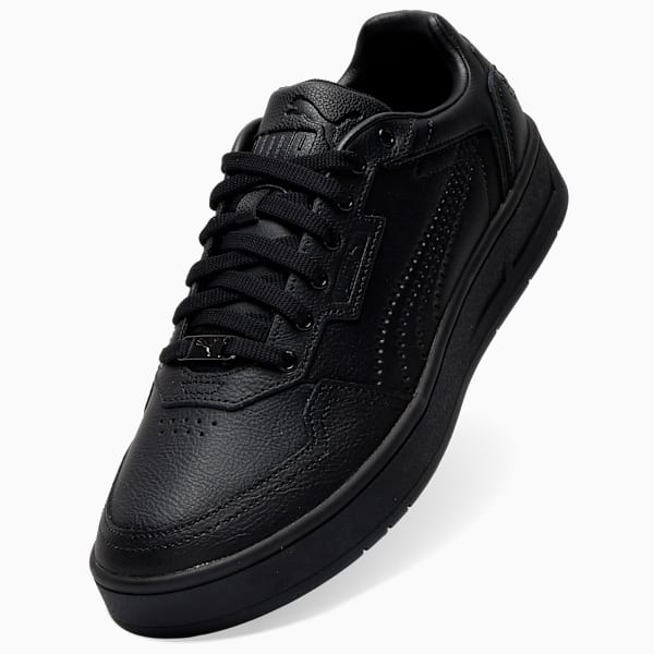 Court Classic Lux Unisex, PUMA Black-PUMA White, extralarge