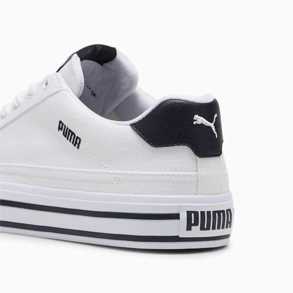 Sneakers Court Classic, homme, PUMA White-PUMA Black, extralarge