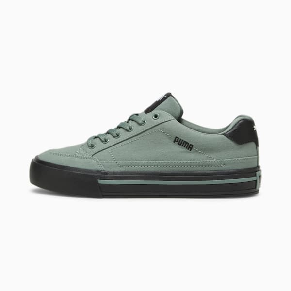 Court Classic Vulc Men's Sneakers, Eucalyptus-PUMA Black-PUMA White, extralarge