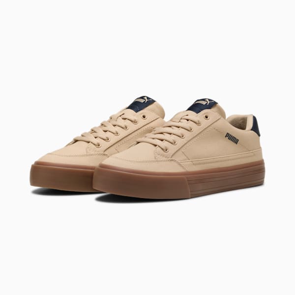 Court Classic Vulc Men's Sneakers, Light Sand-New Navy-Gum, extralarge
