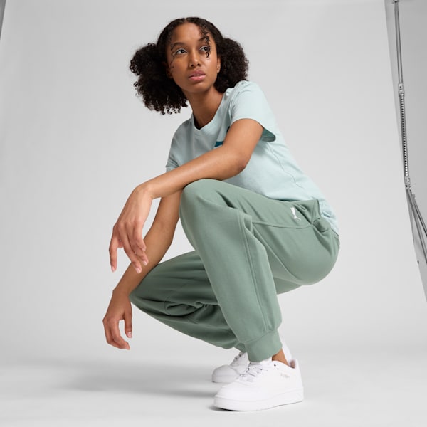 Court Classy Women's Sneakers, PUMA White-PUMA Silver, extralarge