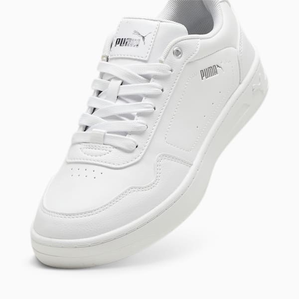 Court Classy Women's Sneakers, PUMA White-PUMA Silver, extralarge-AUS
