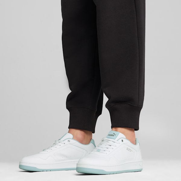 Tenis para mujer Court Classy, PUMA White-Frosted Dew-PUMA Silver, extralarge