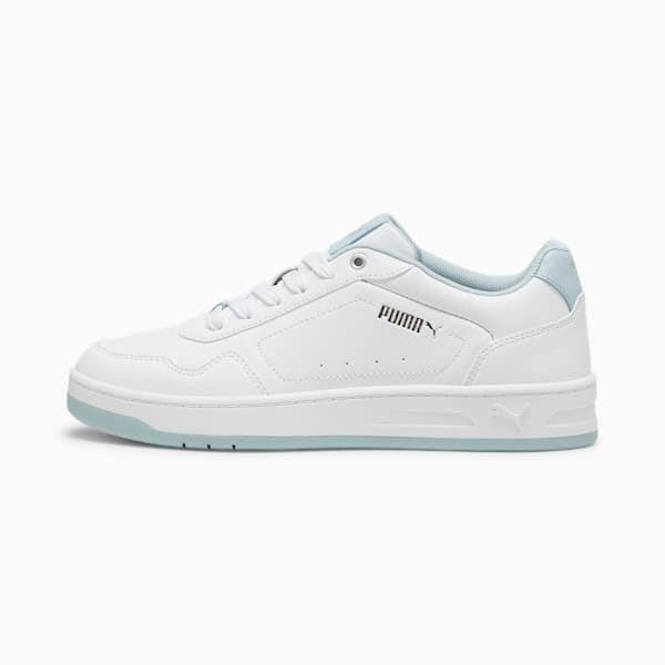 Tenis para mujer Court Classy, PUMA White-Frosted Dew-PUMA Silver, extralarge