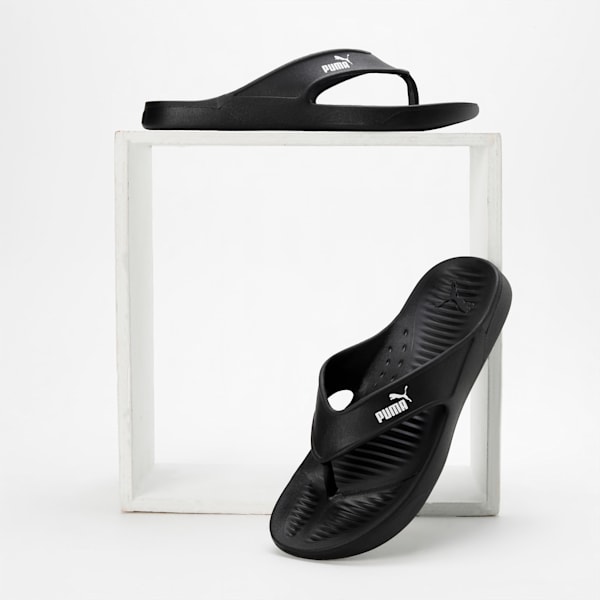 Aqua Flip Flip-Flops, PUMA Black-PUMA White, extralarge-IND