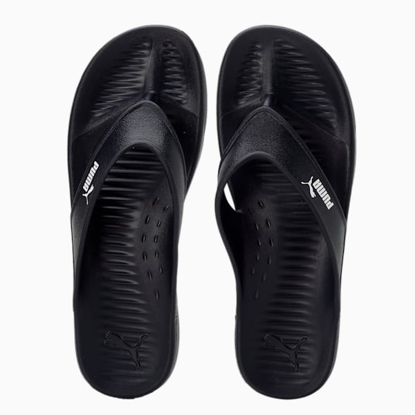 Aqua Flip Unisex Flip-Flops, Dark Navy-PUMA White, extralarge-IND