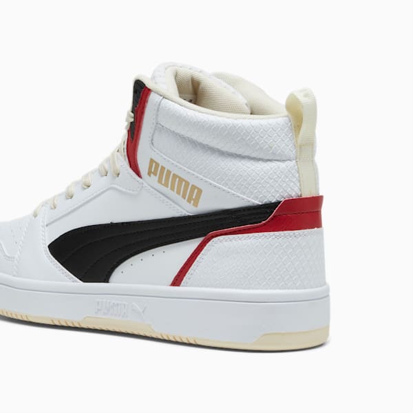 Tenis Rebound v6 Dragon Year, PUMA White-PUMA Black-Club Red-Sugared Almond, extralarge