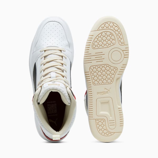 Tenis Rebound v6 Dragon Year, PUMA White-PUMA Black-Club Red-Sugared Almond, extralarge