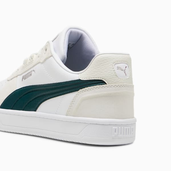 Sneakers PUMA Caven 2.0 Lux SD, Vapor Gray-Dark Myrtle-PUMA White, extralarge