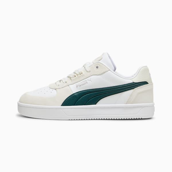 Tenis unisex Puma Caven 2.0 Lux SD, Vapor Gray-Dark Myrtle-PUMA White, extralarge