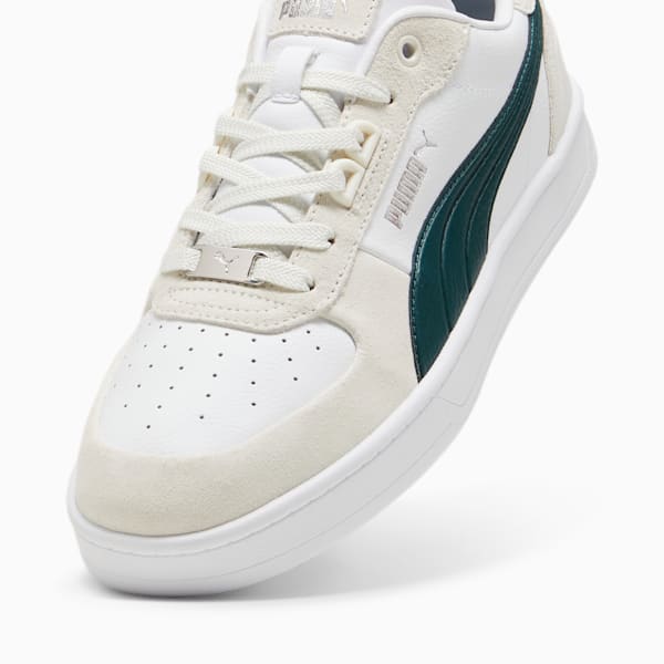 Tenis unisex Puma Caven 2.0 Lux SD, Vapor Gray-Dark Myrtle-PUMA White, extralarge