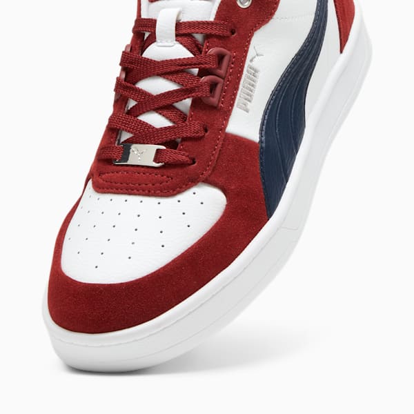 Tenis unisex Puma Caven 2.0 Lux SD, Intense Red-Club Navy-PUMA White, extralarge