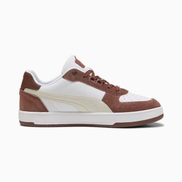 PUMA Caven 2.0 Lux SD Sneakers, PUMA White-Alpine Snow-Chocotart, extralarge