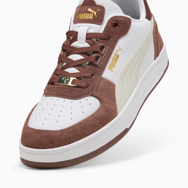 PUMA Caven 2.0 Lux SD Sneakers, PUMA White-Alpine Snow-Chocotart, extralarge
