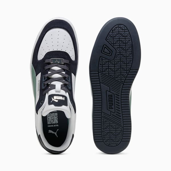 Sneakers PUMA Caven 2.0 Lux SD, PUMA White-Green Moon-New Navy, extralarge