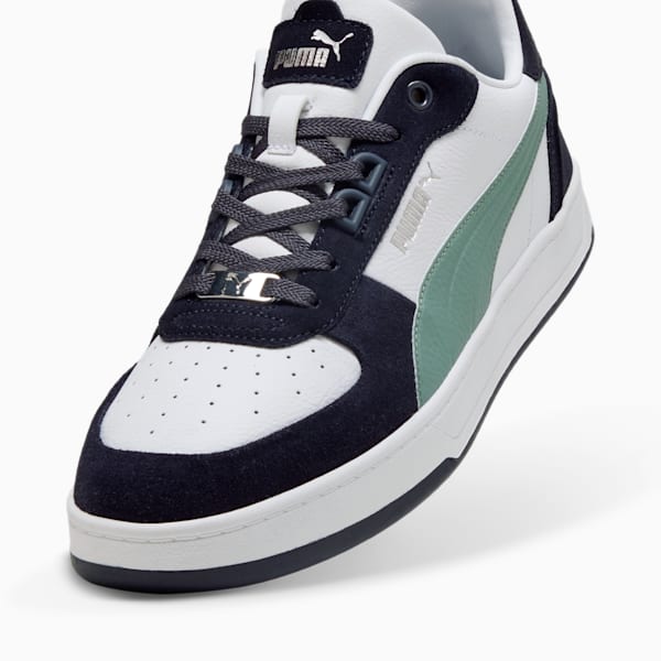 PUMA Caven 2.0 Lux SD Sneakers, PUMA White-Green Moon-New Navy, extralarge