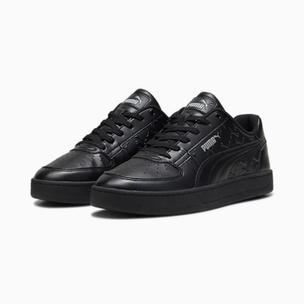 PUMA Caven 2.0 Superlogo Unisex Sneakers, PUMA Black-Smokey Gray-PUMA White, extralarge-AUS