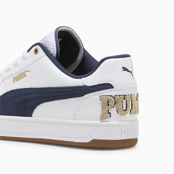 PUMA Caven 2.0 Retro Club Unisex Sneakers, PUMA White-Club Navy-Prairie Tan, extralarge-AUS