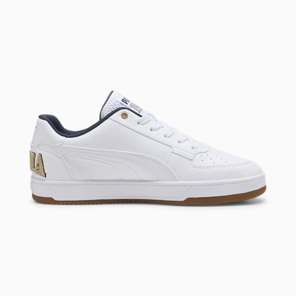 PUMA Caven 2.0 Retro Club Unisex Sneakers, PUMA White-Club Navy-Prairie Tan, extralarge-AUS