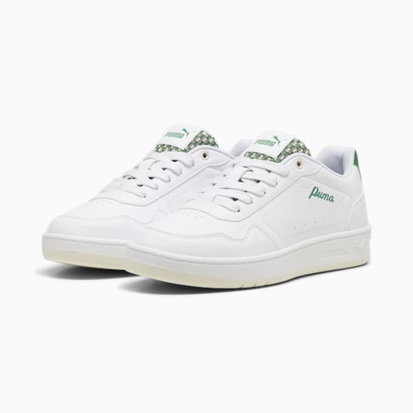 Court Classy Blossom Women's Sneakers, PUMA White-Archive Green, extralarge
