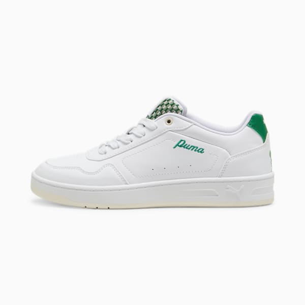 Court Classy Blossom Women's Sneakers, PUMA White-Archive Green, extralarge