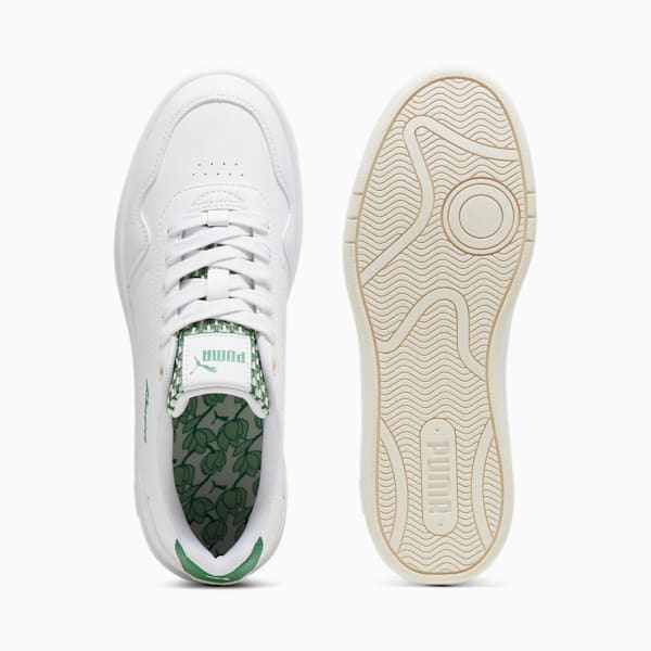 Court Classy Blossom Women's Sneakers, PUMA White-Archive Green, extralarge