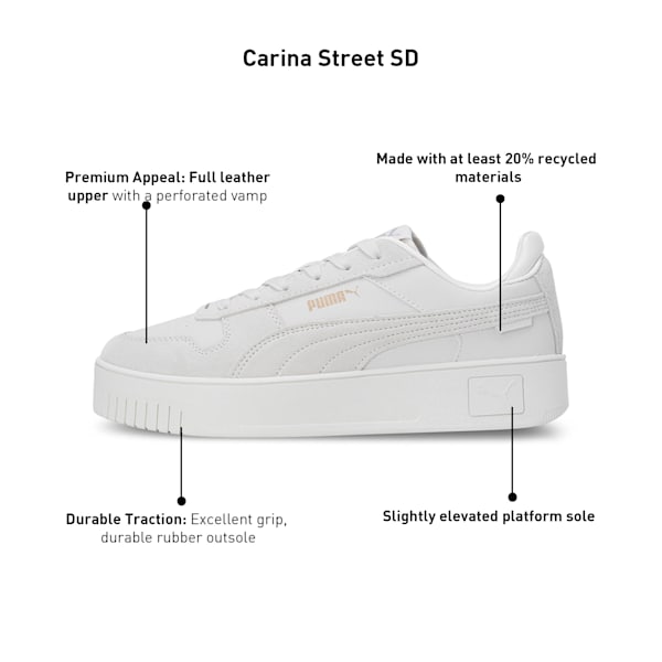 Carina Street SD Women's Sneakers, Vapor Gray-Vapor Gray-PUMA Gold, extralarge-IND
