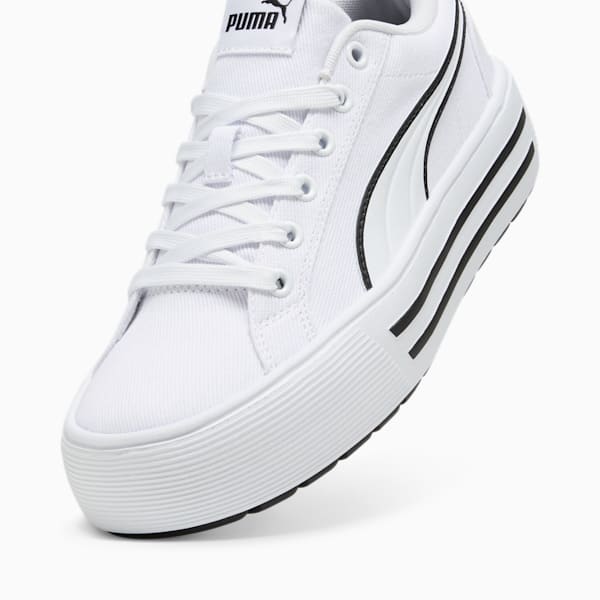 Kaia 2.0 CV Women's Sneakers, PUMA White-PUMA Black, extralarge