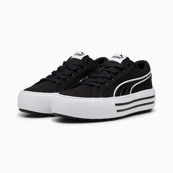 Kaia 2.0 CV Women's Sneakers, PUMA Black-PUMA White, extralarge