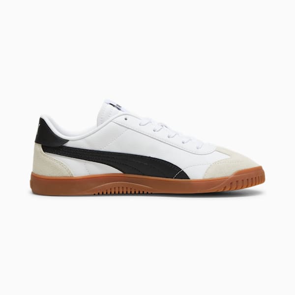 Sneakers PUMA Club 5v5 Suede, homme, PUMA White-PUMA Black-Vapor Gray, extralarge