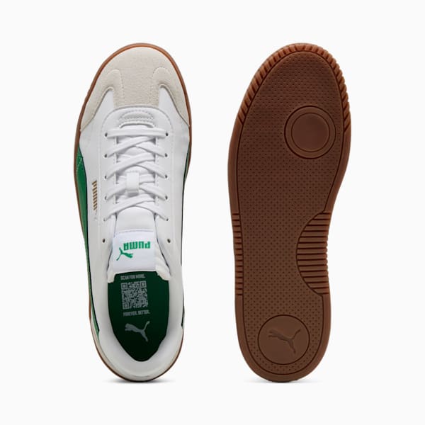 Tenis PUMA Club II Era, PUMA White-Archive Green-Vapor Gray, extralarge