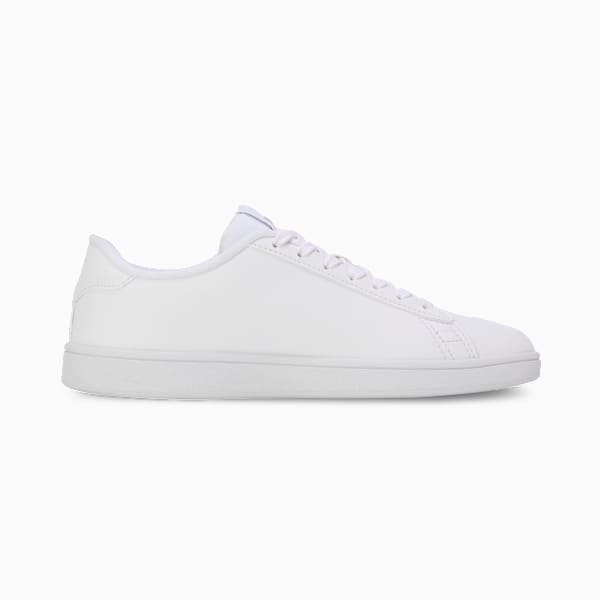 Smashic Women's Soft Suede Sneakers, PUMA White-Spring Lavender-Matte Silver, extralarge-IND