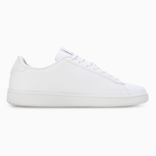 Smashic Women's Comfort Casual Sneakers, PUMA White-Peony-Matte Silver, extralarge-IND
