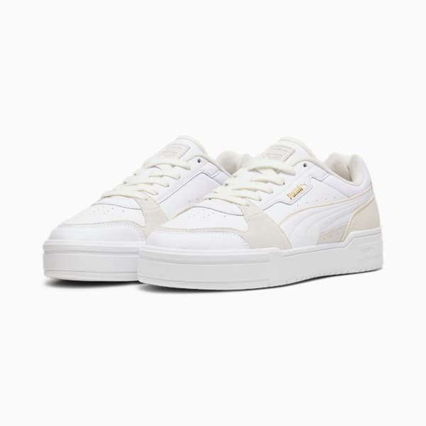 CA Pro Lux III Unisex Sneakers, PUMA White-Vapor Gray, extralarge-AUS