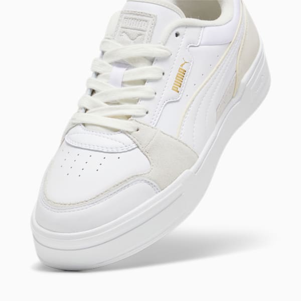 CA Pro Lux III Unisex Sneakers, PUMA White-Vapor Gray, extralarge-AUS