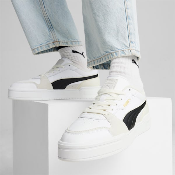 CA Pro Lux III Sneakers, PUMA White-PUMA Black-Vapor Gray, extralarge-IND