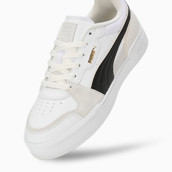 CA Pro Lux III Sneakers, PUMA White-PUMA Black-Vapor Gray, extralarge-IND