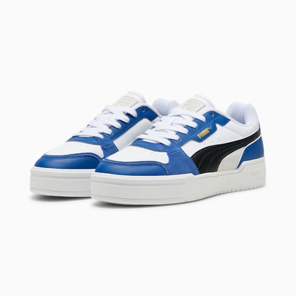 CA Pro Lux III Men's Sneakers, PUMA White-Cobalt Glaze-PUMA Black, extralarge