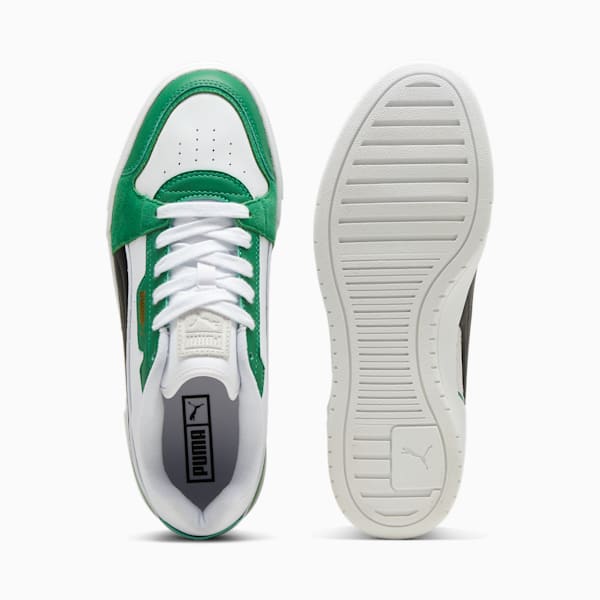 CA Pro Lux III Men's Sneakers, PUMA White-Archive Green-PUMA Black, extralarge