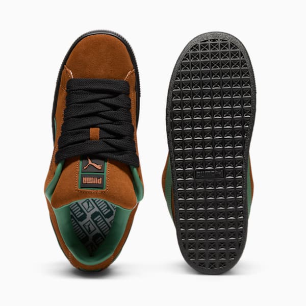 Suede XL Men's Sneakers, Teak-Deep Forest-PUMA Black, extralarge